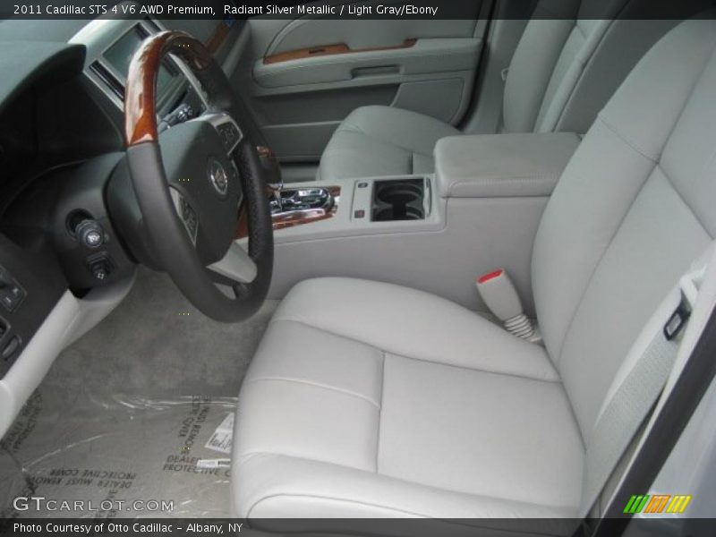Radiant Silver Metallic / Light Gray/Ebony 2011 Cadillac STS 4 V6 AWD Premium