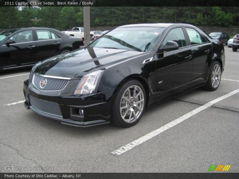Black Raven / Ebony 2011 Cadillac CTS -V Sedan