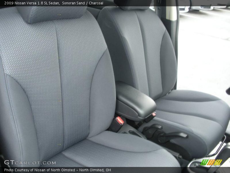 Sonoran Sand / Charcoal 2009 Nissan Versa 1.8 SL Sedan