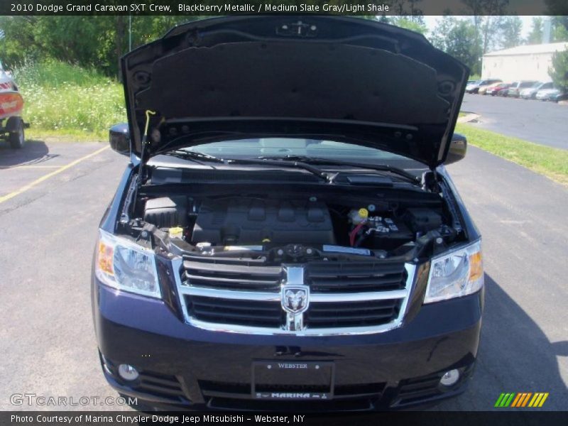 Blackberry Metallic / Medium Slate Gray/Light Shale 2010 Dodge Grand Caravan SXT Crew