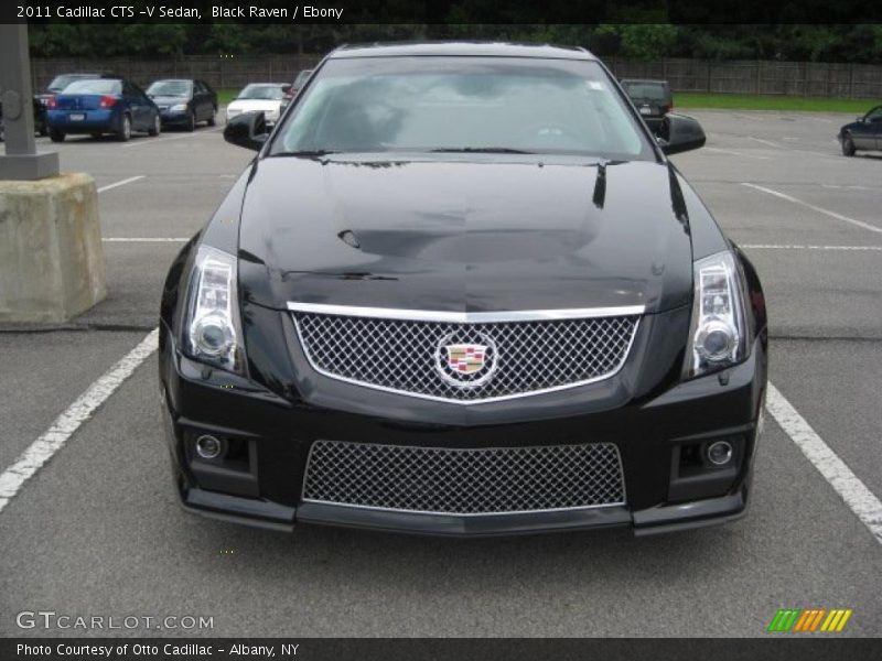 Black Raven / Ebony 2011 Cadillac CTS -V Sedan