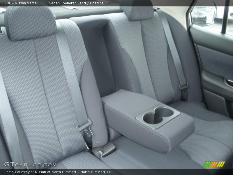 Sonoran Sand / Charcoal 2009 Nissan Versa 1.8 SL Sedan