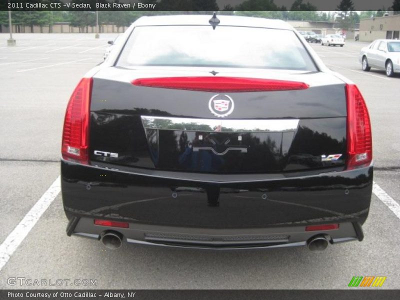 Black Raven / Ebony 2011 Cadillac CTS -V Sedan