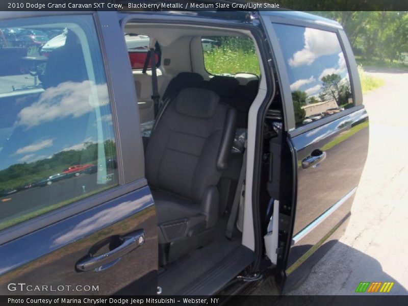 Blackberry Metallic / Medium Slate Gray/Light Shale 2010 Dodge Grand Caravan SXT Crew