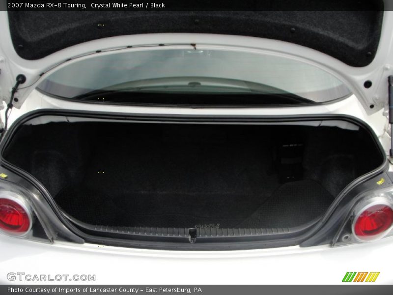 Crystal White Pearl / Black 2007 Mazda RX-8 Touring