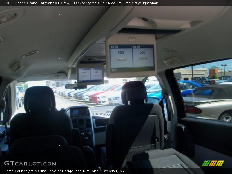 Blackberry Metallic / Medium Slate Gray/Light Shale 2010 Dodge Grand Caravan SXT Crew