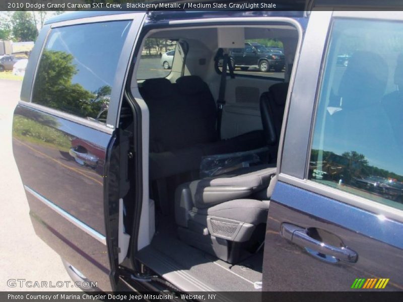 Blackberry Metallic / Medium Slate Gray/Light Shale 2010 Dodge Grand Caravan SXT Crew