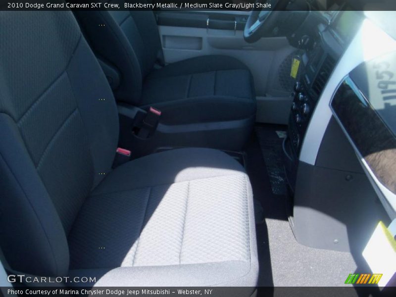 Blackberry Metallic / Medium Slate Gray/Light Shale 2010 Dodge Grand Caravan SXT Crew