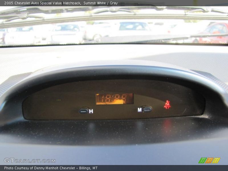 Summit White / Gray 2005 Chevrolet Aveo Special Value Hatchback