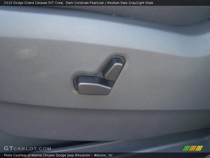 Dark Cordovan Pearlcoat / Medium Slate Gray/Light Shale 2010 Dodge Grand Caravan SXT Crew