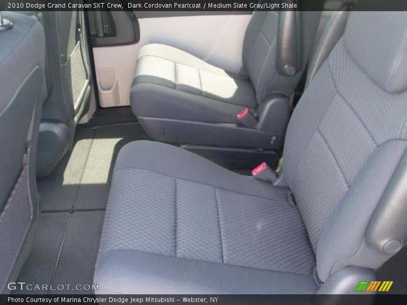 Dark Cordovan Pearlcoat / Medium Slate Gray/Light Shale 2010 Dodge Grand Caravan SXT Crew