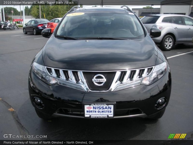 Super Black / Black 2010 Nissan Murano SL AWD