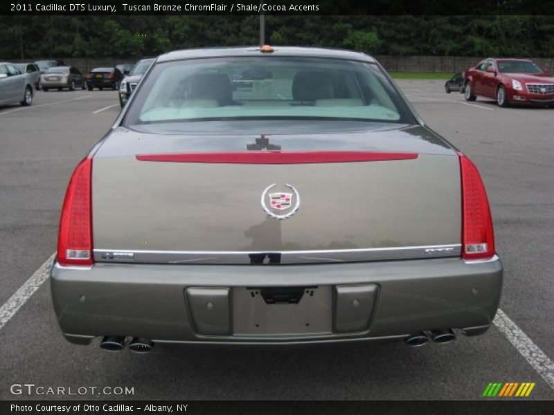 Tuscan Bronze ChromFlair / Shale/Cocoa Accents 2011 Cadillac DTS Luxury