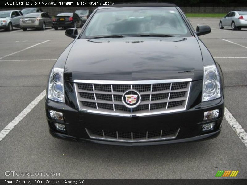 Black Raven / Ebony 2011 Cadillac STS 4 V6 AWD Premium