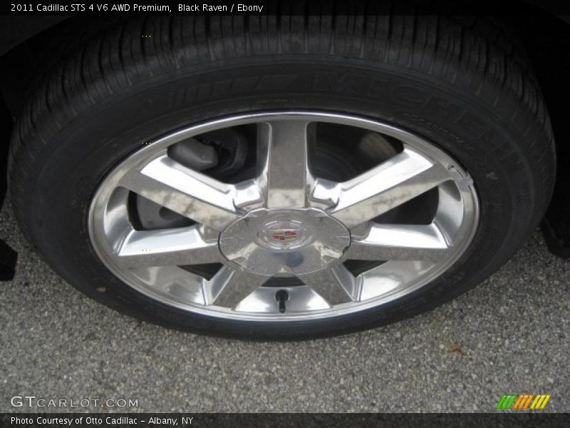 Black Raven / Ebony 2011 Cadillac STS 4 V6 AWD Premium