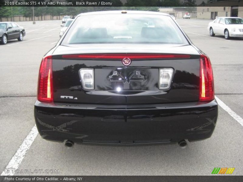 Black Raven / Ebony 2011 Cadillac STS 4 V6 AWD Premium