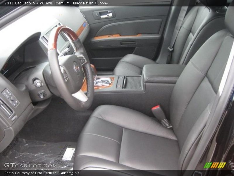 Black Raven / Ebony 2011 Cadillac STS 4 V6 AWD Premium