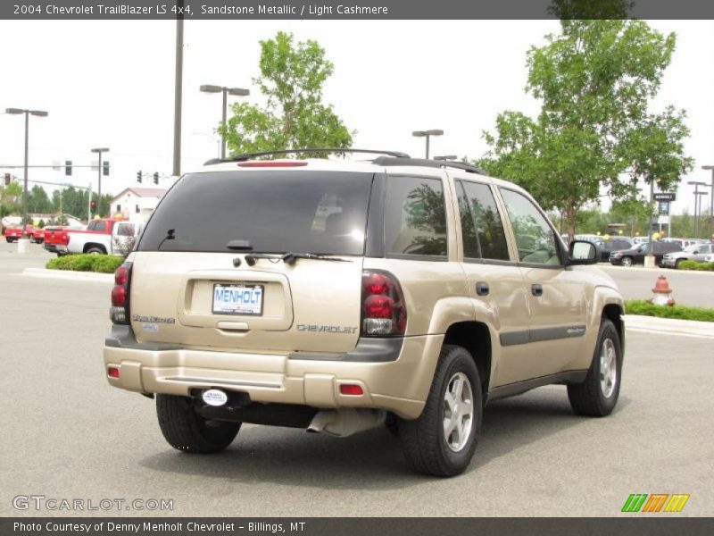 Sandstone Metallic / Light Cashmere 2004 Chevrolet TrailBlazer LS 4x4