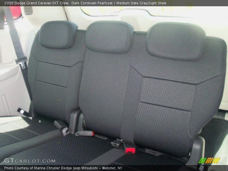 Dark Cordovan Pearlcoat / Medium Slate Gray/Light Shale 2010 Dodge Grand Caravan SXT Crew