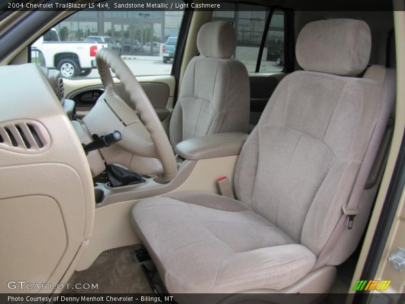 Sandstone Metallic / Light Cashmere 2004 Chevrolet TrailBlazer LS 4x4