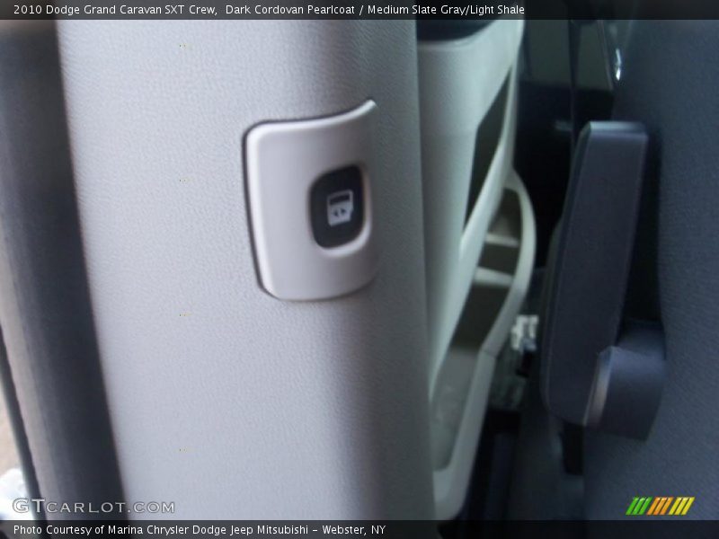 Dark Cordovan Pearlcoat / Medium Slate Gray/Light Shale 2010 Dodge Grand Caravan SXT Crew