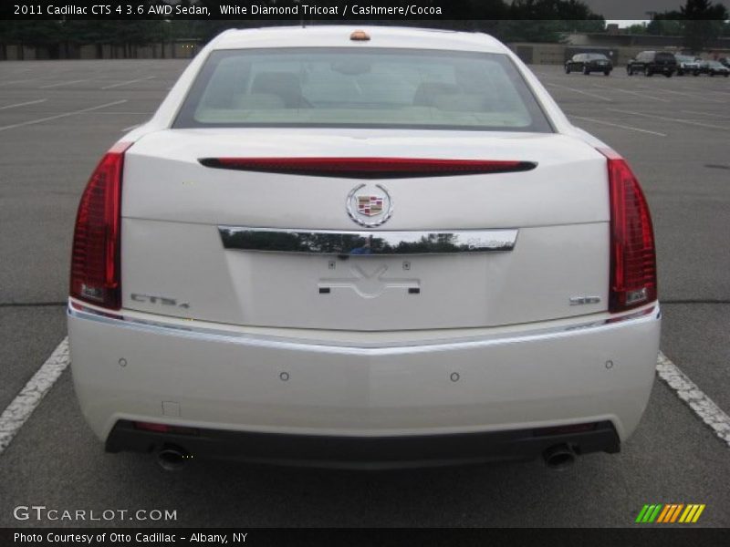 White Diamond Tricoat / Cashmere/Cocoa 2011 Cadillac CTS 4 3.6 AWD Sedan
