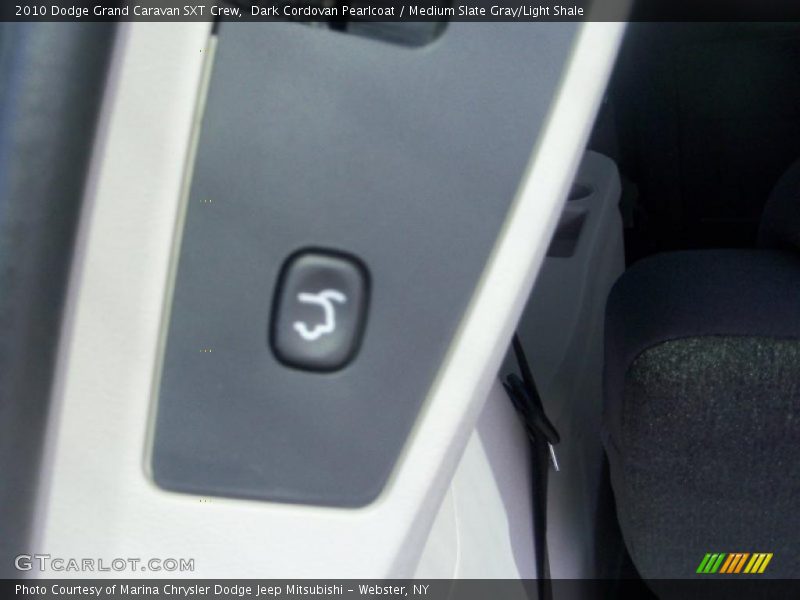 Dark Cordovan Pearlcoat / Medium Slate Gray/Light Shale 2010 Dodge Grand Caravan SXT Crew