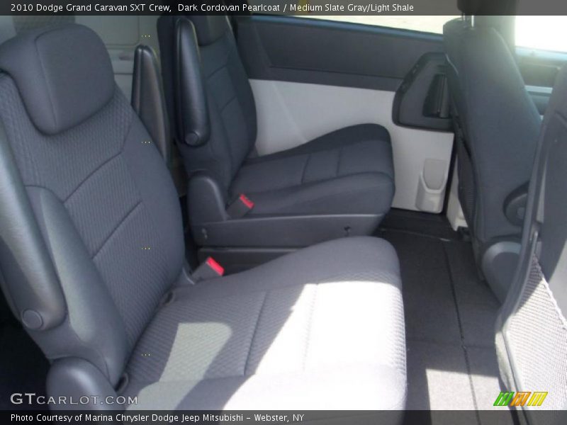 Dark Cordovan Pearlcoat / Medium Slate Gray/Light Shale 2010 Dodge Grand Caravan SXT Crew