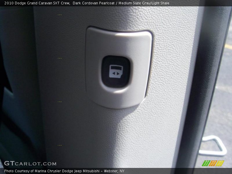 Dark Cordovan Pearlcoat / Medium Slate Gray/Light Shale 2010 Dodge Grand Caravan SXT Crew