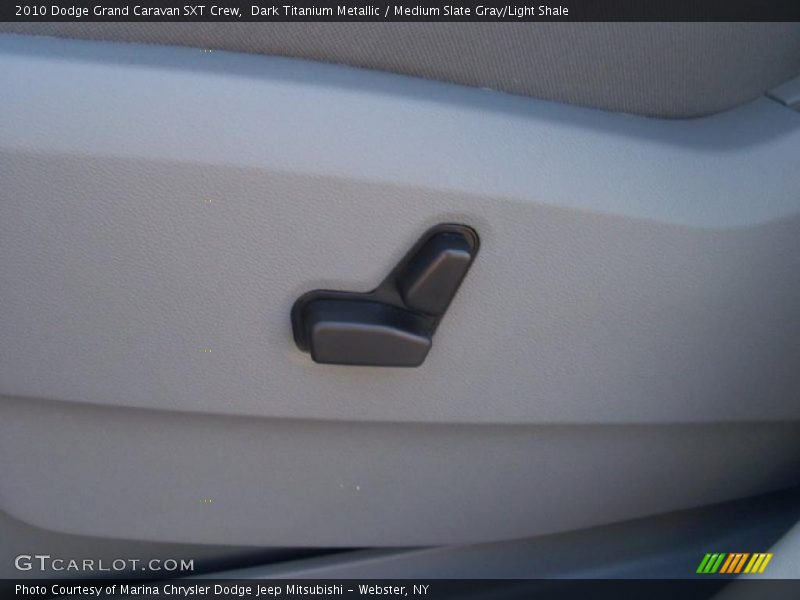 Dark Titanium Metallic / Medium Slate Gray/Light Shale 2010 Dodge Grand Caravan SXT Crew