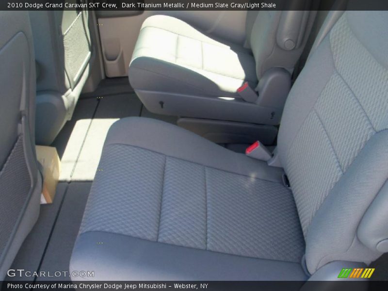 Dark Titanium Metallic / Medium Slate Gray/Light Shale 2010 Dodge Grand Caravan SXT Crew
