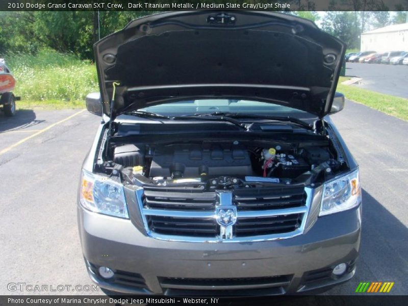 Dark Titanium Metallic / Medium Slate Gray/Light Shale 2010 Dodge Grand Caravan SXT Crew
