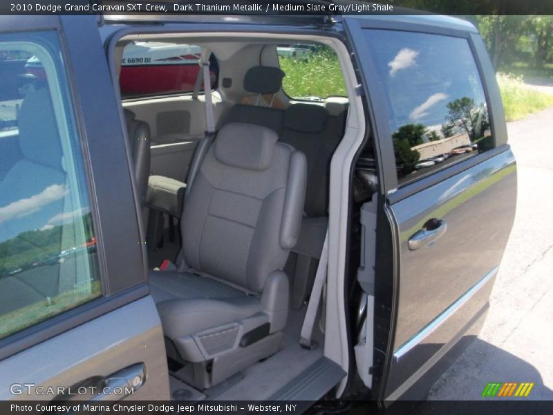 Dark Titanium Metallic / Medium Slate Gray/Light Shale 2010 Dodge Grand Caravan SXT Crew