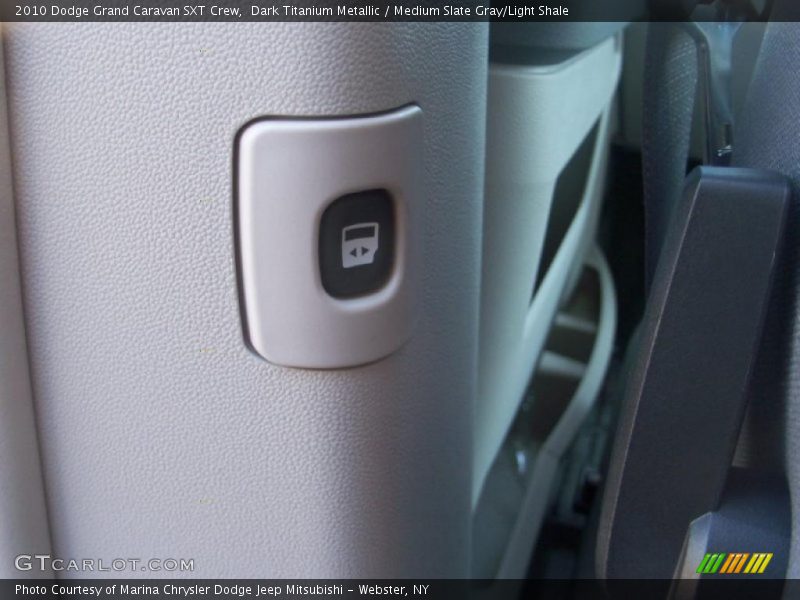 Dark Titanium Metallic / Medium Slate Gray/Light Shale 2010 Dodge Grand Caravan SXT Crew