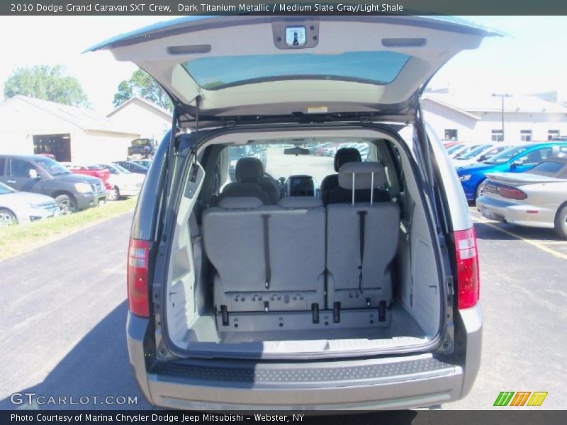Dark Titanium Metallic / Medium Slate Gray/Light Shale 2010 Dodge Grand Caravan SXT Crew