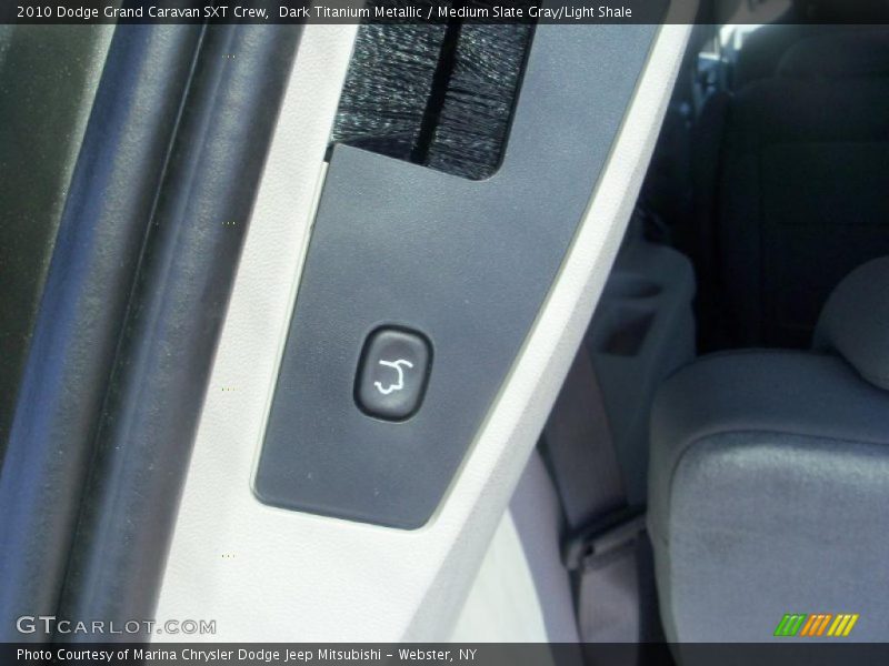 Dark Titanium Metallic / Medium Slate Gray/Light Shale 2010 Dodge Grand Caravan SXT Crew