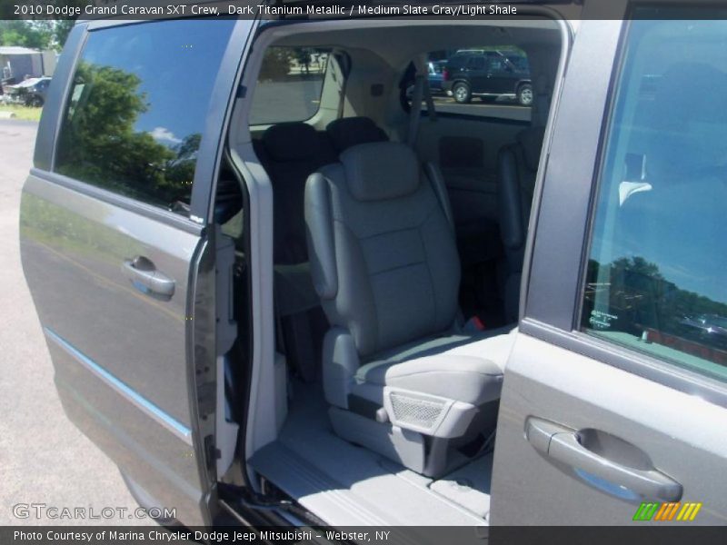 Dark Titanium Metallic / Medium Slate Gray/Light Shale 2010 Dodge Grand Caravan SXT Crew