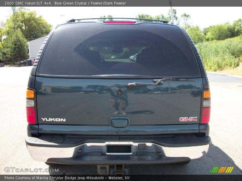 Blue Green Crystal / Pewter/Dark Pewter 2005 GMC Yukon SLT 4x4