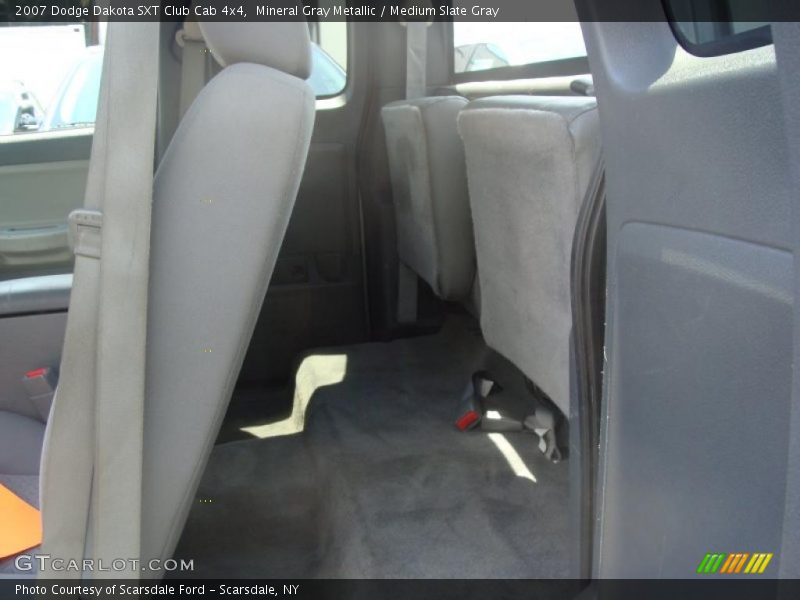 Mineral Gray Metallic / Medium Slate Gray 2007 Dodge Dakota SXT Club Cab 4x4