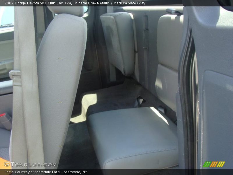 Mineral Gray Metallic / Medium Slate Gray 2007 Dodge Dakota SXT Club Cab 4x4