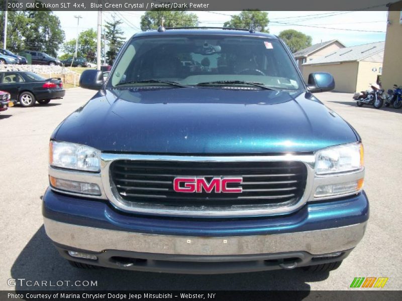 Blue Green Crystal / Pewter/Dark Pewter 2005 GMC Yukon SLT 4x4