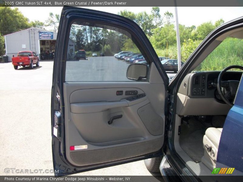 Blue Green Crystal / Pewter/Dark Pewter 2005 GMC Yukon SLT 4x4