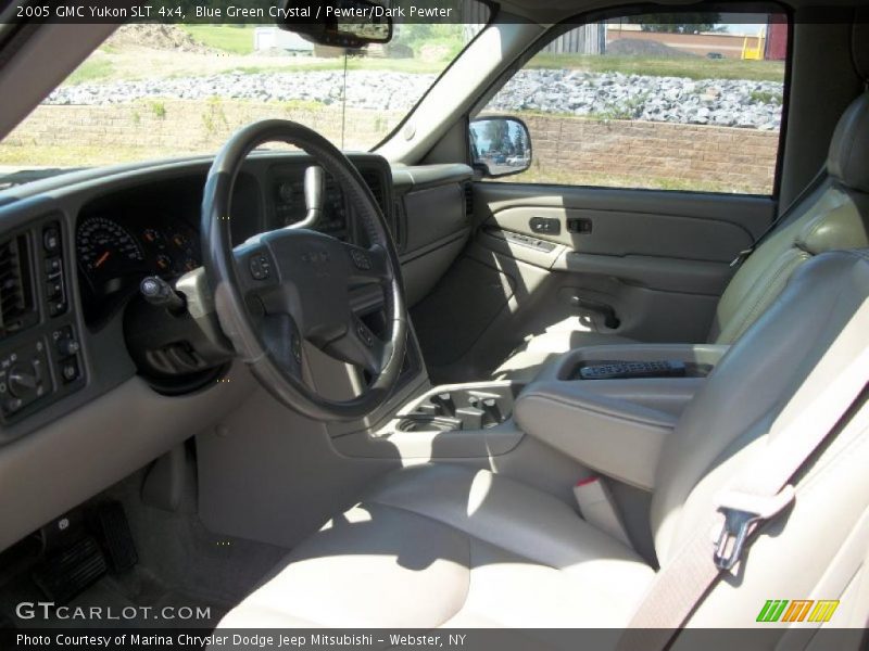 Blue Green Crystal / Pewter/Dark Pewter 2005 GMC Yukon SLT 4x4