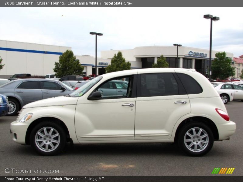 Cool Vanilla White / Pastel Slate Gray 2008 Chrysler PT Cruiser Touring