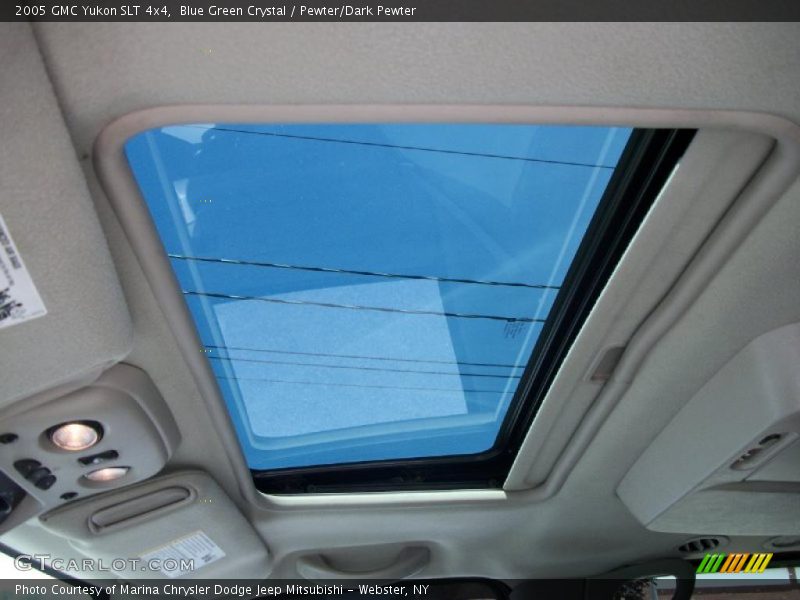 Blue Green Crystal / Pewter/Dark Pewter 2005 GMC Yukon SLT 4x4
