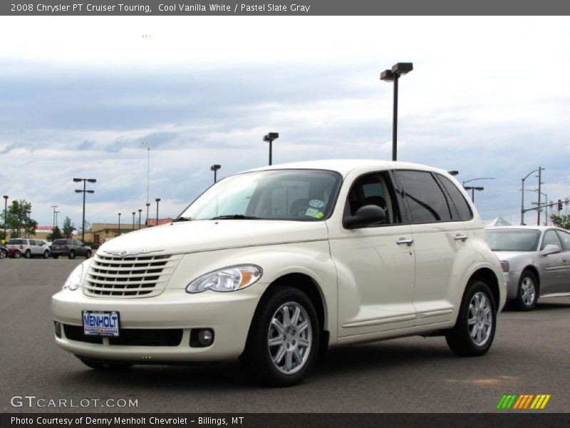 Cool Vanilla White / Pastel Slate Gray 2008 Chrysler PT Cruiser Touring