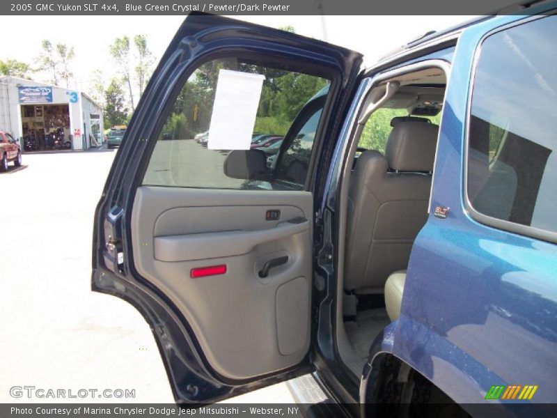 Blue Green Crystal / Pewter/Dark Pewter 2005 GMC Yukon SLT 4x4