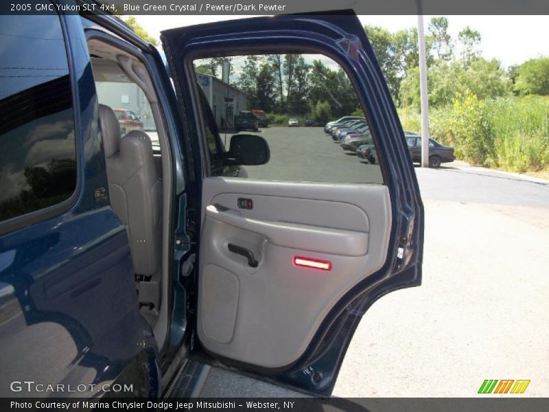 Blue Green Crystal / Pewter/Dark Pewter 2005 GMC Yukon SLT 4x4