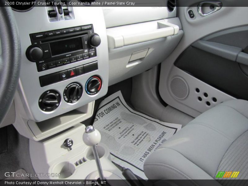 Cool Vanilla White / Pastel Slate Gray 2008 Chrysler PT Cruiser Touring