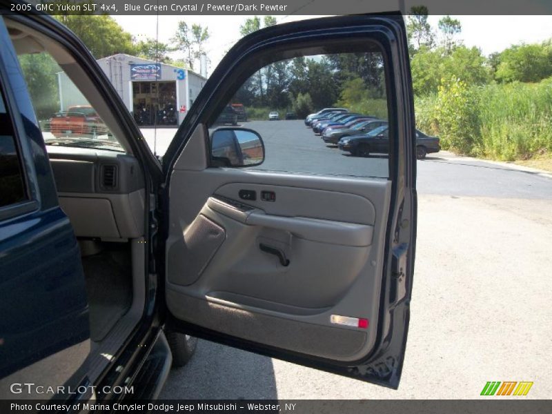 Blue Green Crystal / Pewter/Dark Pewter 2005 GMC Yukon SLT 4x4